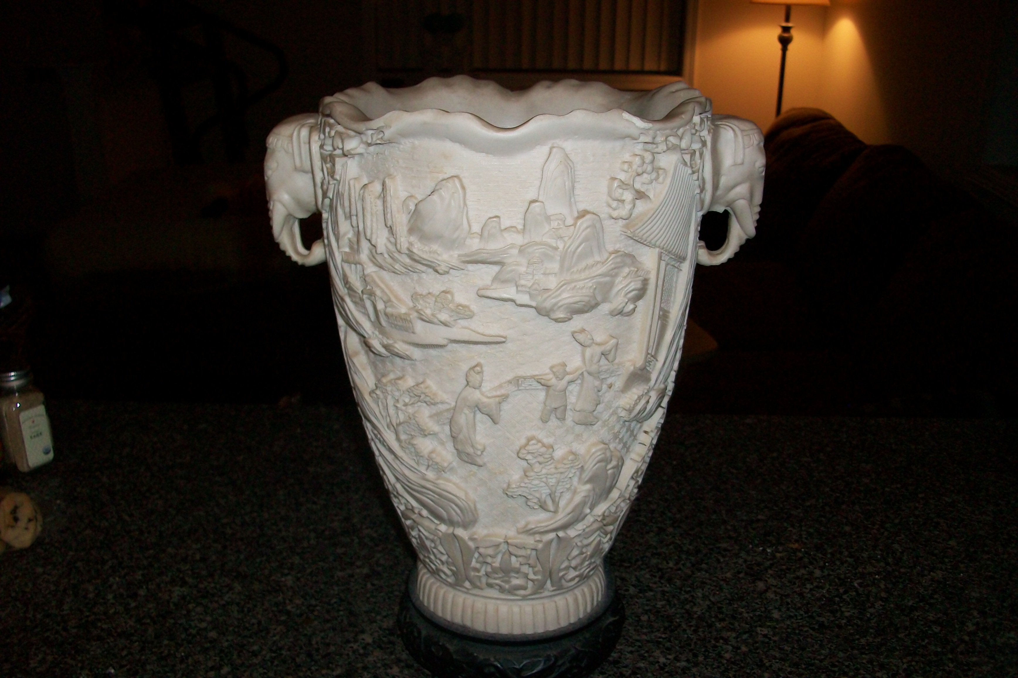 ivory oriental vase InstAppraisal